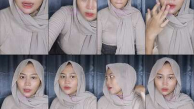 Hijab style hijabers Bunda Keisha outfit simpel beri tips dan menyapa penggemar